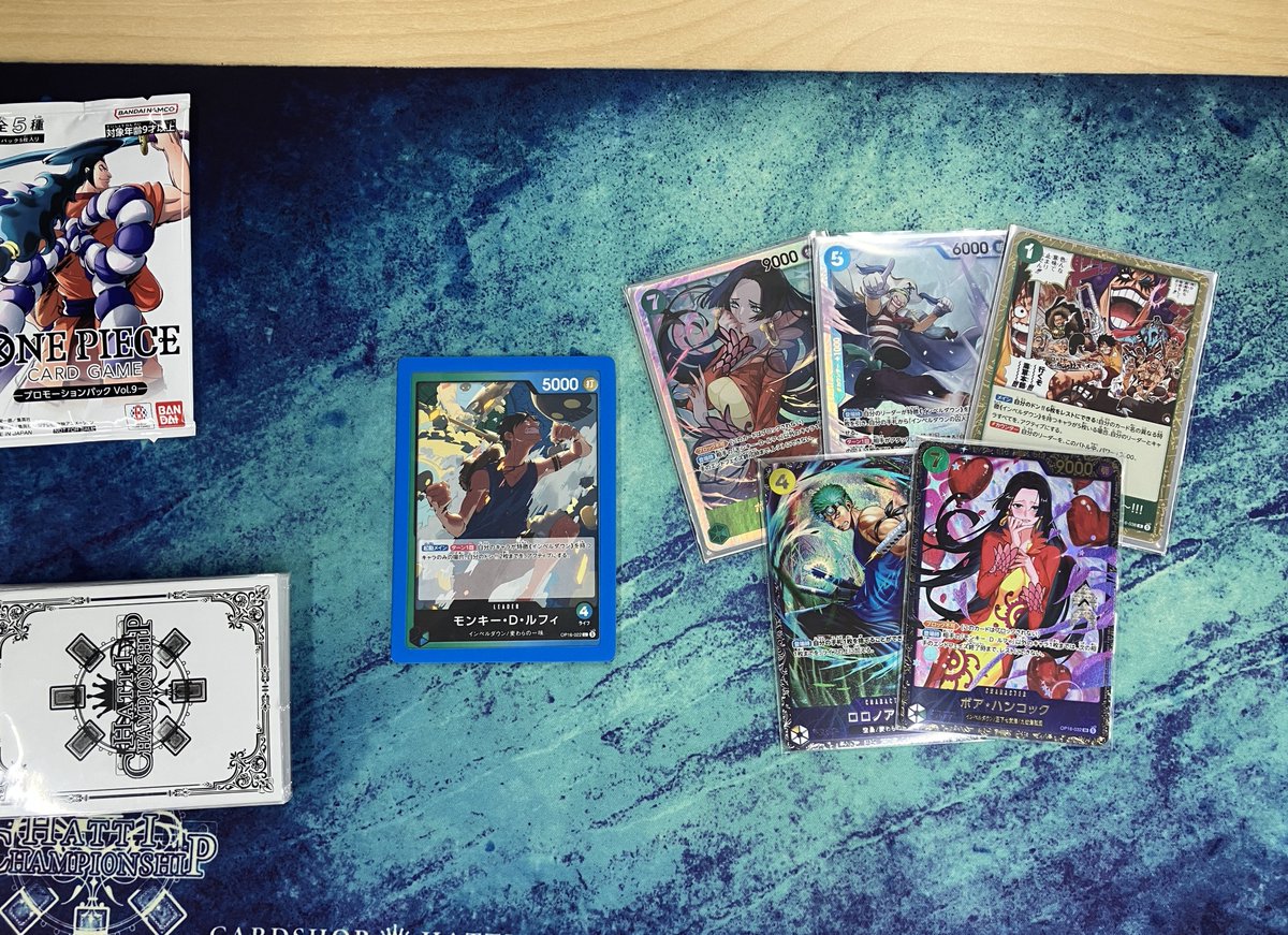 本日のワンピース公認 フラッグシップバトル 優勝は ヒロヒロ さんの 