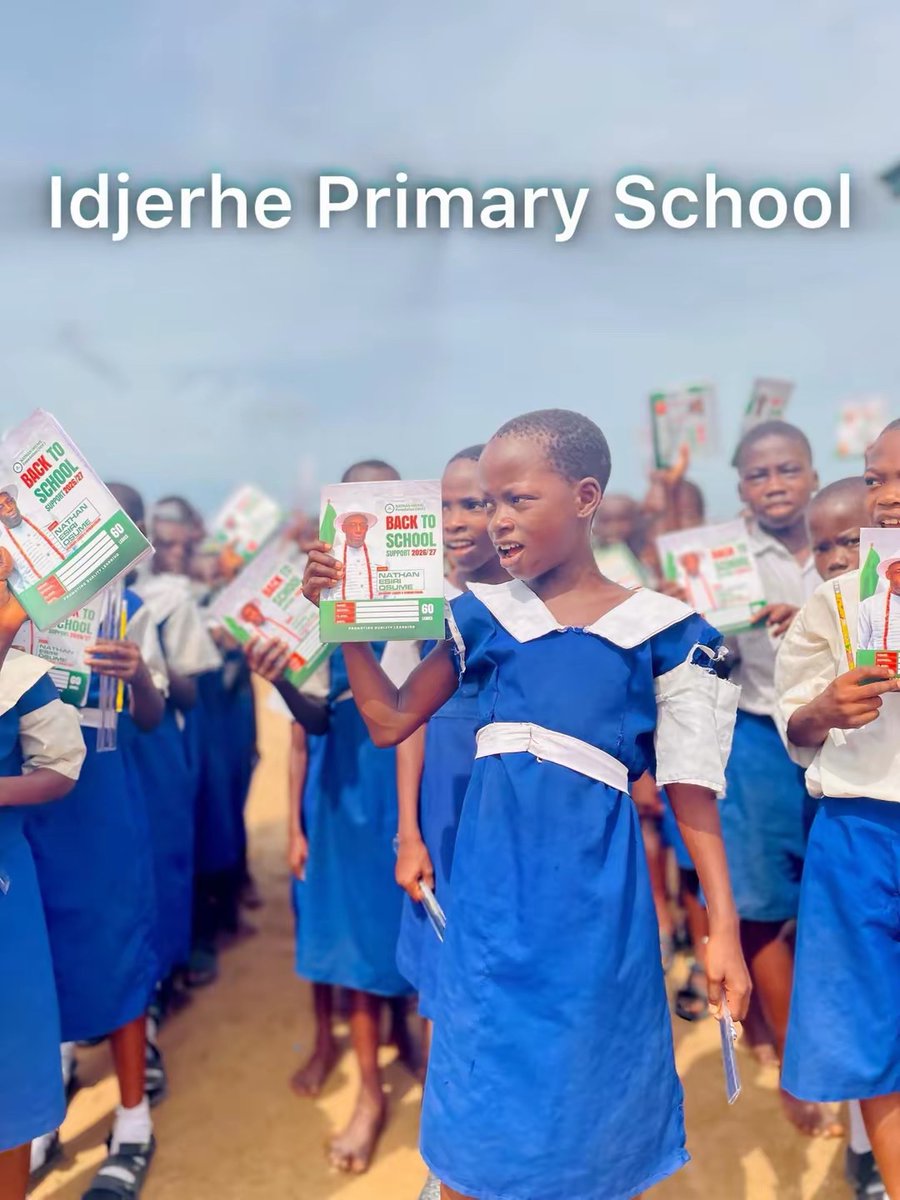 NathanEosume's tweet photo. Wheels up! Day 3 is in full swing!
Current location: Ethiope West LGA,
- Idjerhe Primary School.
- Ogharefe Secondary School.

#OnTheMove #Action #StudentEmpowerment
#ethiopewest
#BackToSchoolNigeria https://t.co/xcbVsSkekv