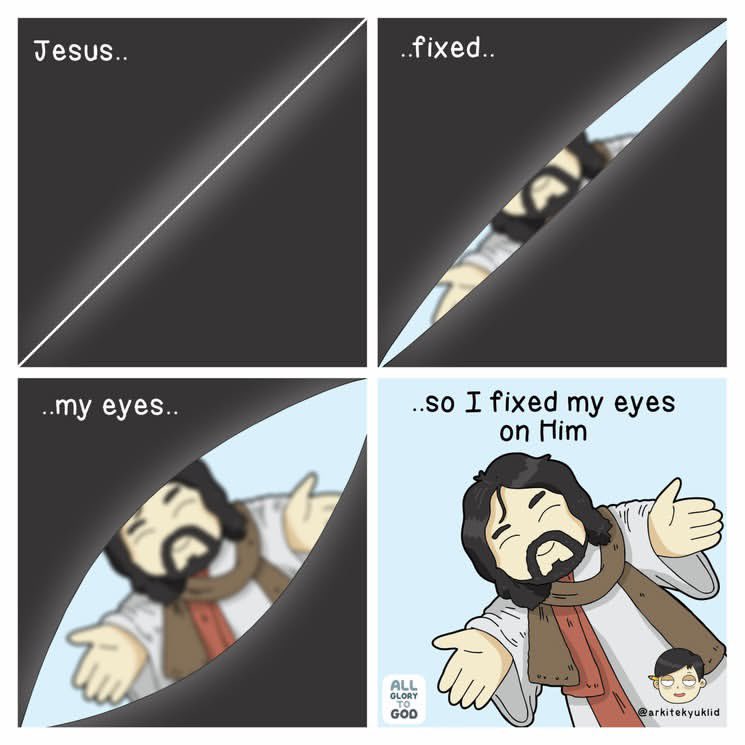whisper_faith0's tweet photo. Fix your eyes on Jesus https://t.co/L0y8t8T8s3