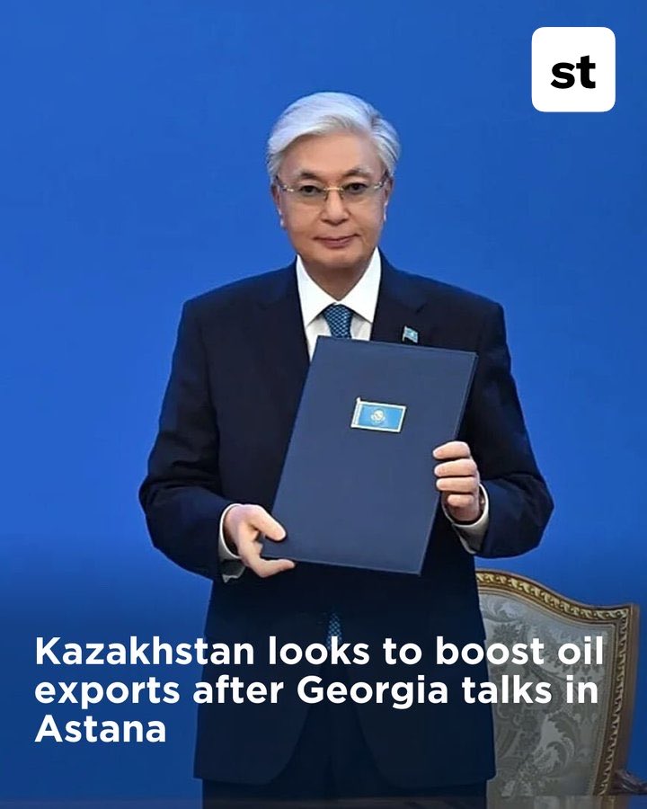 SterlingEx6111's tweet photo. JUST IN : Kazakhstan  oil exports will increase after Georgia talk in Atana.#BRINGVALKOBACK #Afghanistan . https://t.co/hdyFYrCKS7