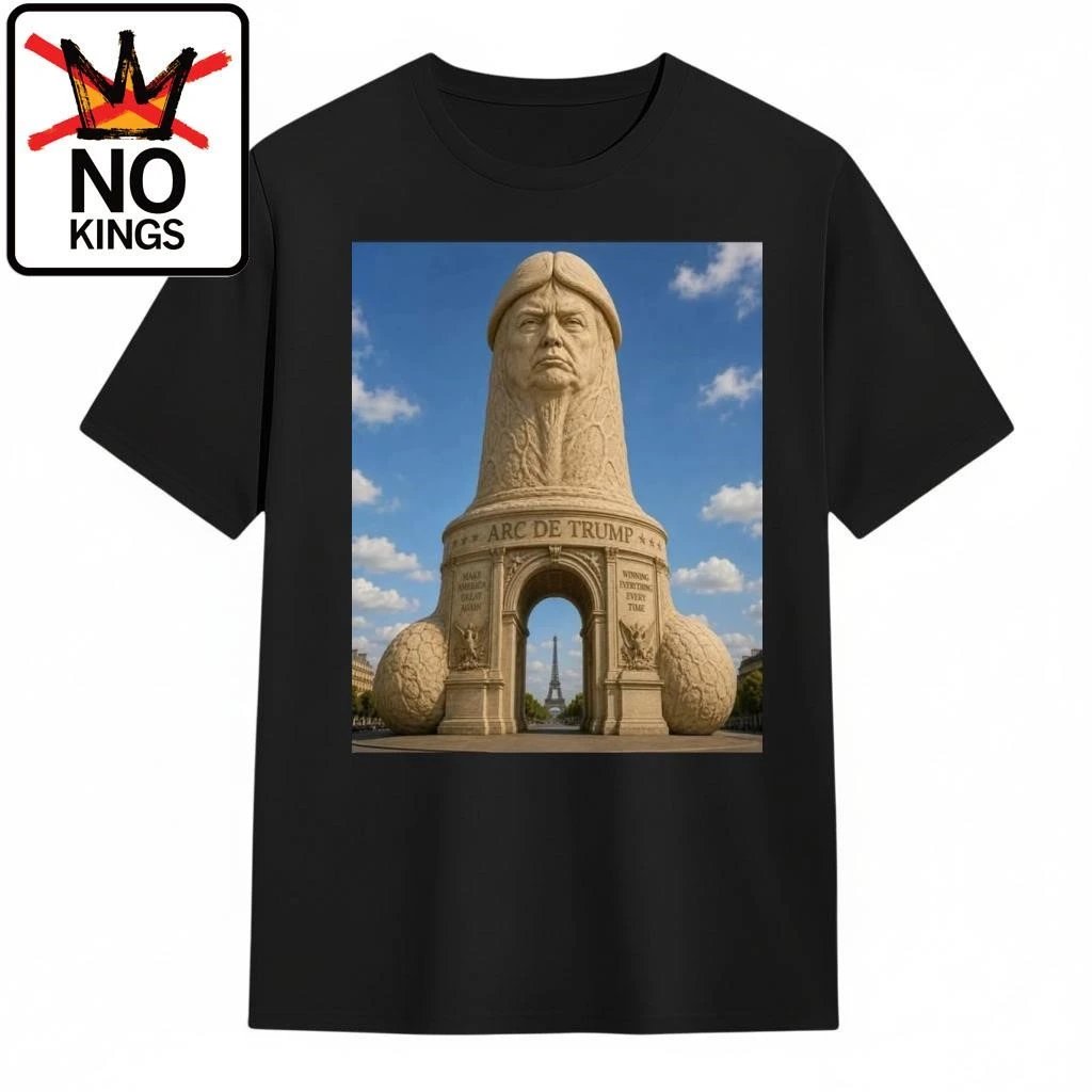 ly_khac18690's tweet photo. 🔥 Make a statement with the ARC DE Trump Dick Shirt — bold, unapologetic, and guaranteed to turn heads.
🛒 https://t.co/sdKiJgBn2L
#ArcDeTrump #AntiTrump #PoliticalSatire #PoliticalHumor #Resist #ProtestStyle #GraphicTee #StatementShirt #ViralFashion #TrendingNow #MemeShirt https://t.co/zJcrRxGWXW