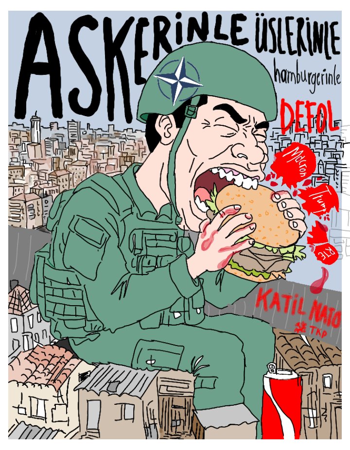 varsayalimh's tweet photo. Askerinle, üslerinle, hamburgerinle defol!
#NatoDefol #YankeGoHome https://t.co/OXoL0fO5s7
