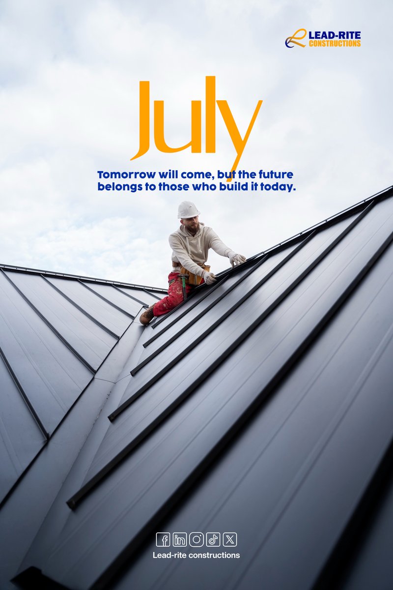 leadriteintl's tweet photo. Tomorrow will come, but the future belongs to those who build it today.
welcome to the month of July, and we wish you a great month. https://t.co/3f1CZcC56l