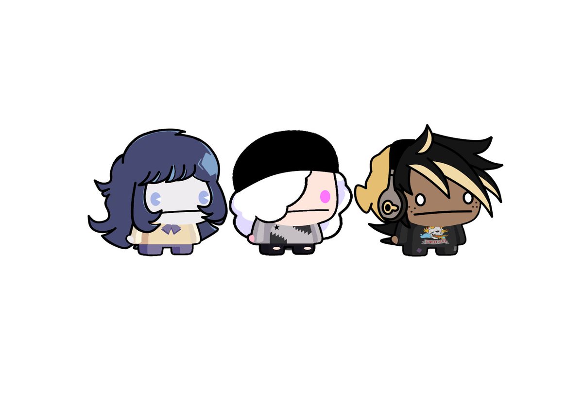 KetorZiguras's tweet photo. I made these Toonix avatars based on my three favorite characters: Mera Salamin from *Epithet Erased*, Ruby from the *FNF* mod *Starlight Mayhem*, and Remi from *Fortnite*.#epitheterased #merasalamin #fnfruby #StarlightMayhem #Remi #fortniteremi #Toonix https://t.co/0kMvLkUMas