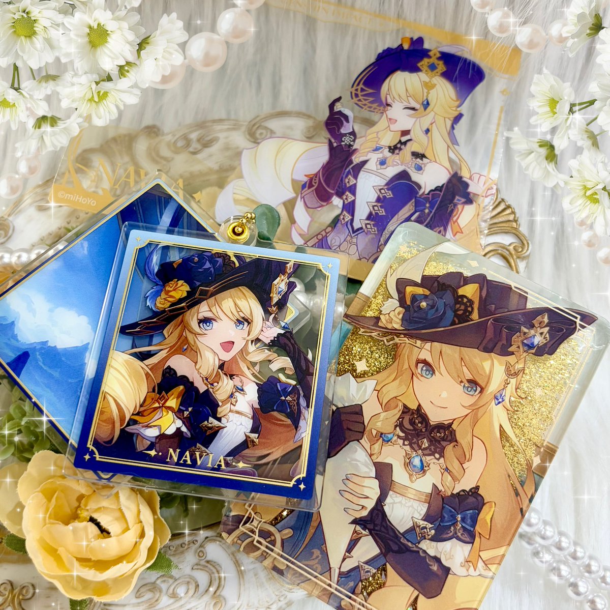 原神　ナヴィア　スクエア　缶バッジ　20点セット 🌟おすすめ紹介🌟》 #原神 より #ナヴィア のグッズをご紹介