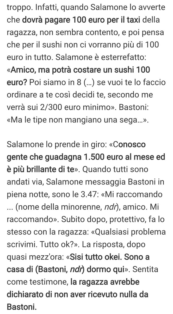 _LordJack's tweet photo. Articolo del Corriere della Sera sul caso Bastoni, con tanto di chat pubblicate.
Situazione che mi sembra abbastanza "delicata" https://t.co/skAtoMJ3Ki