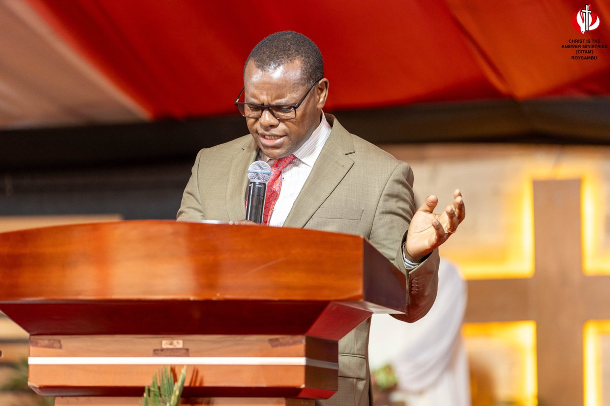 CITAMRoysambu's tweet photo. He is calling us to repent and pursue holiness.  

Don't ignore the gentle conviction of the Holy Spirit. What you tolerate today can become what traps you tomorrow. 

1 John 1:9

#14DaysOfPrayerAndFasting
#IsAnythingTooHardForTheLord
#WhereChristIsTheAnswer https://t.co/HBelfFVHQx