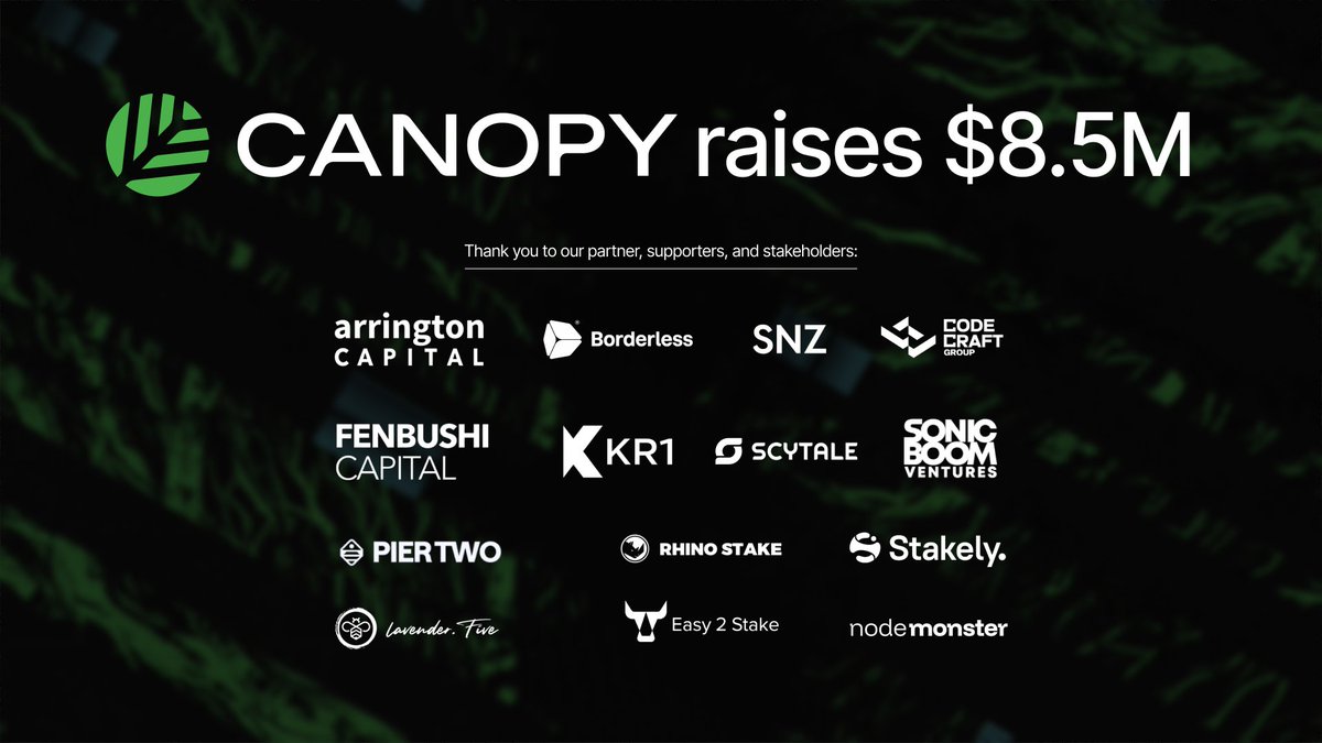 BanlavN's tweet photo. 🪂🪂 I just started farming canopy Airdrop 

💰 Funding: $8.5M
💵 Cost: $0

@CNPYNetwork  is an AI-native blockchain framework and infrastructure layer that simplifies building, deploying, and launching sovereign appchains/L1s.

✍️ How to interact?

🔗  https://t.co/pkKBGAPc7j

> Connect Wallet: Use an EVM wallet 
> Link Socials

Complete Quests & Activities
Do social quests, daily check-ins, and on-chain tasks in the Rewards hub.

🔁 Repost