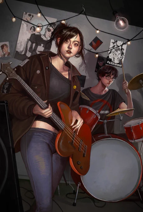 Artwork of my friend's ocs!