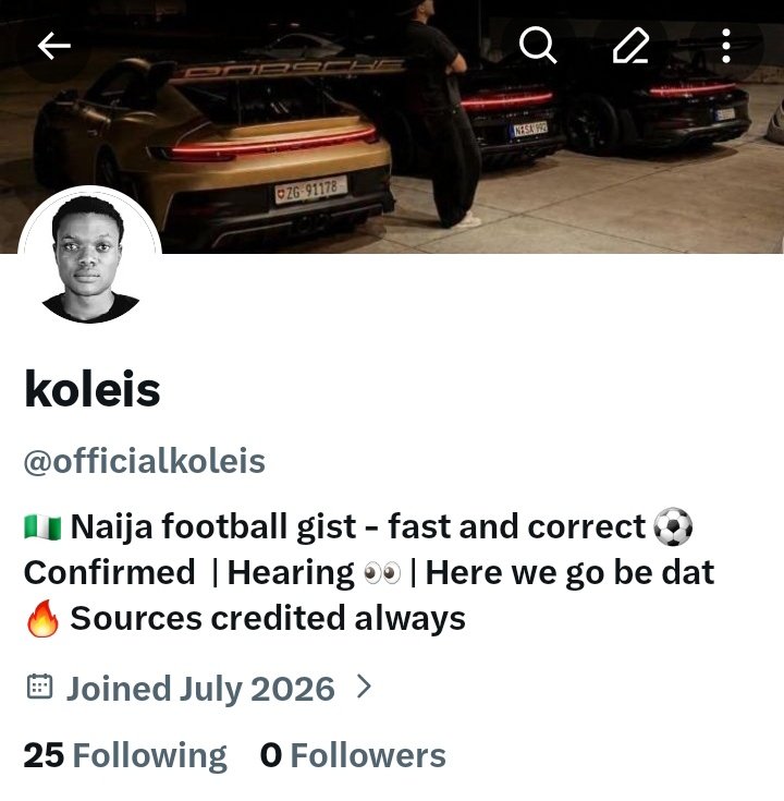 Koleisprime's tweet photo. Day 1.
0 followers.
Send me your worst football take and I'll tell you why it's wrong https://t.co/QdQwvE8cdV