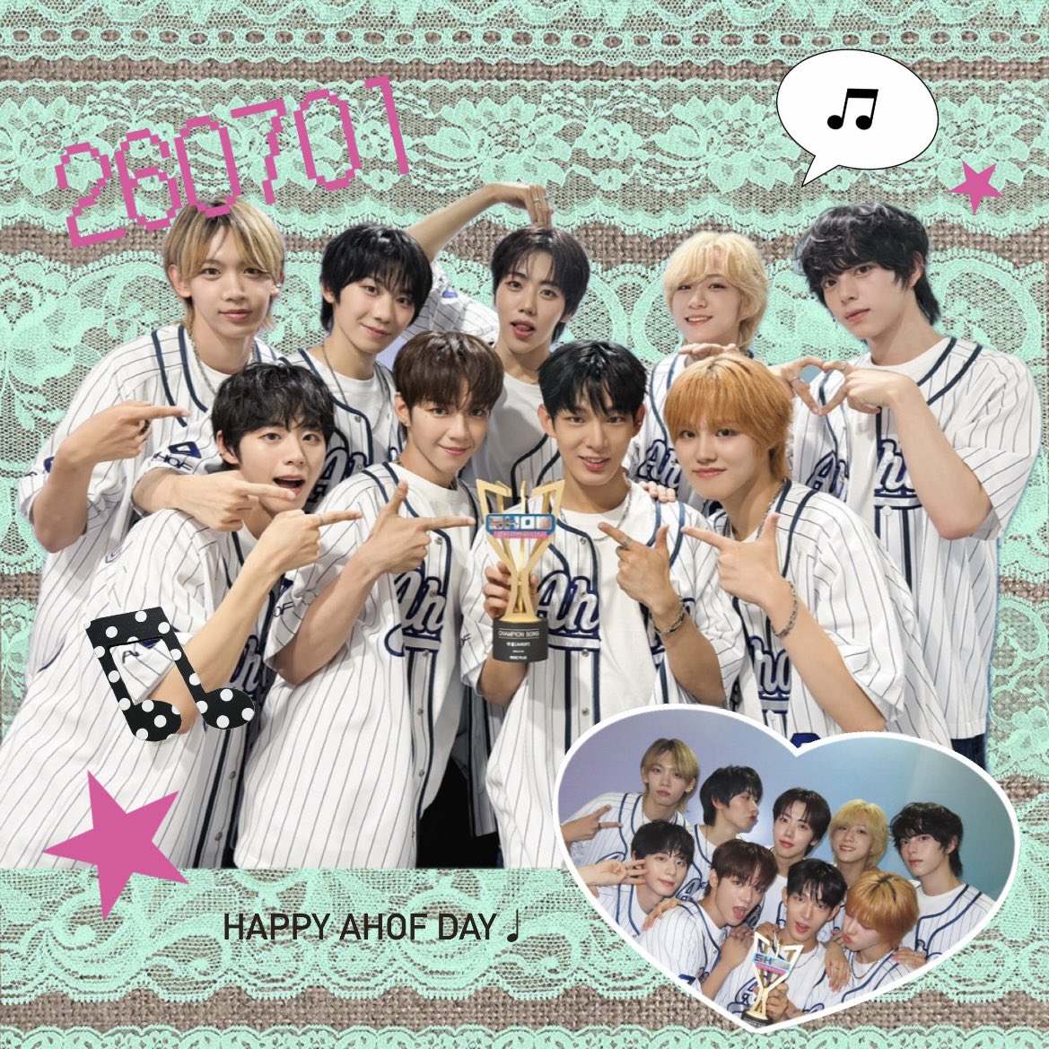 no1oa_'s tweet photo. #아홉이들_태어난지_1년💖
#AHOF #아홉 #웅기 #차웅기 https://t.co/gvUc9A2WbU