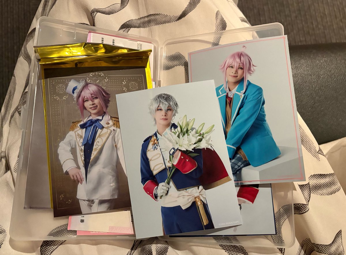 ll25mx's tweet photo. 【交換】 あんさんぶるスターズ STAGE あんステ Requiem from Knights 返礼祭

【譲】泉、桃李

【求】司 (💘＞💕＞✨)

7/1終演後 or 7/2 ソワレ前後手渡し
お気軽にお声掛けください♩ https://t.co/7NnPYV9WEf