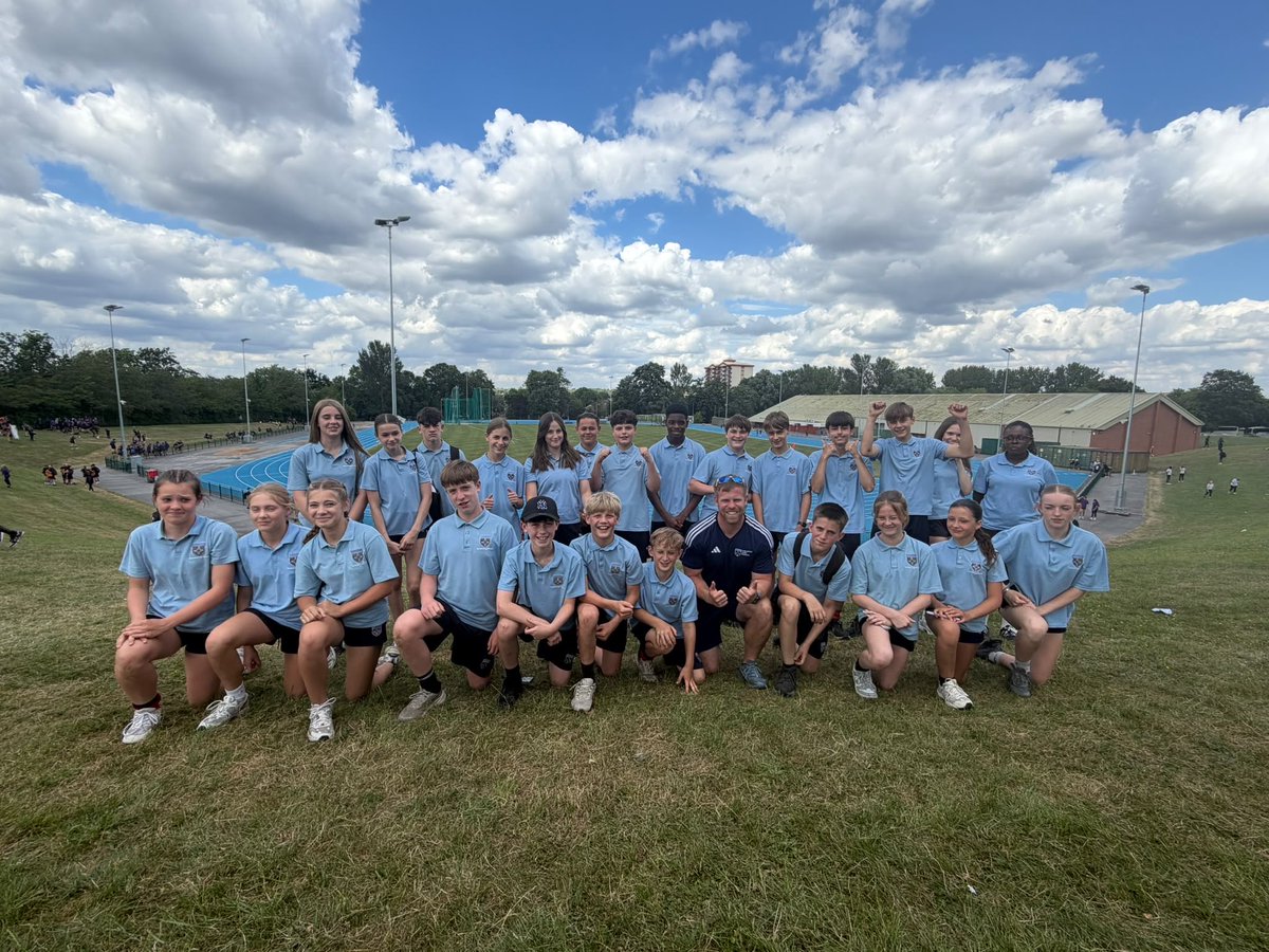 PATCarletonHigh's tweet photo. A shout out to our Athletics Team who took part in the Wakefield schools athletics competition this week. We had some Personal Bests as well as some excellent top 3 finishes - well done all! #TeamCarleton #athleticscomp https://t.co/RZTVDjzkNV