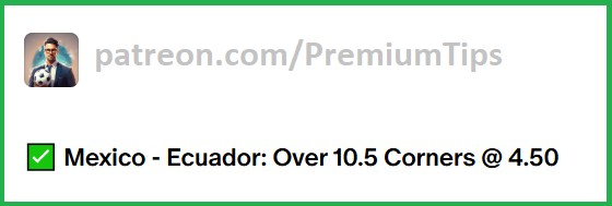 Tasty Winning Bet @ 4.50