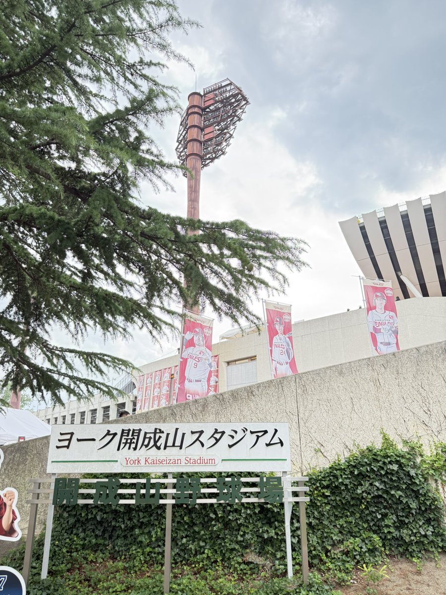 Sallagher's tweet photo. 14年ぶりに地元郡山開催！
前回は田中将大にやられたので、今日は勝ってほしい！！
#chibalotte
#開成山
#郡山 https://t.co/IGw6hEHW8n