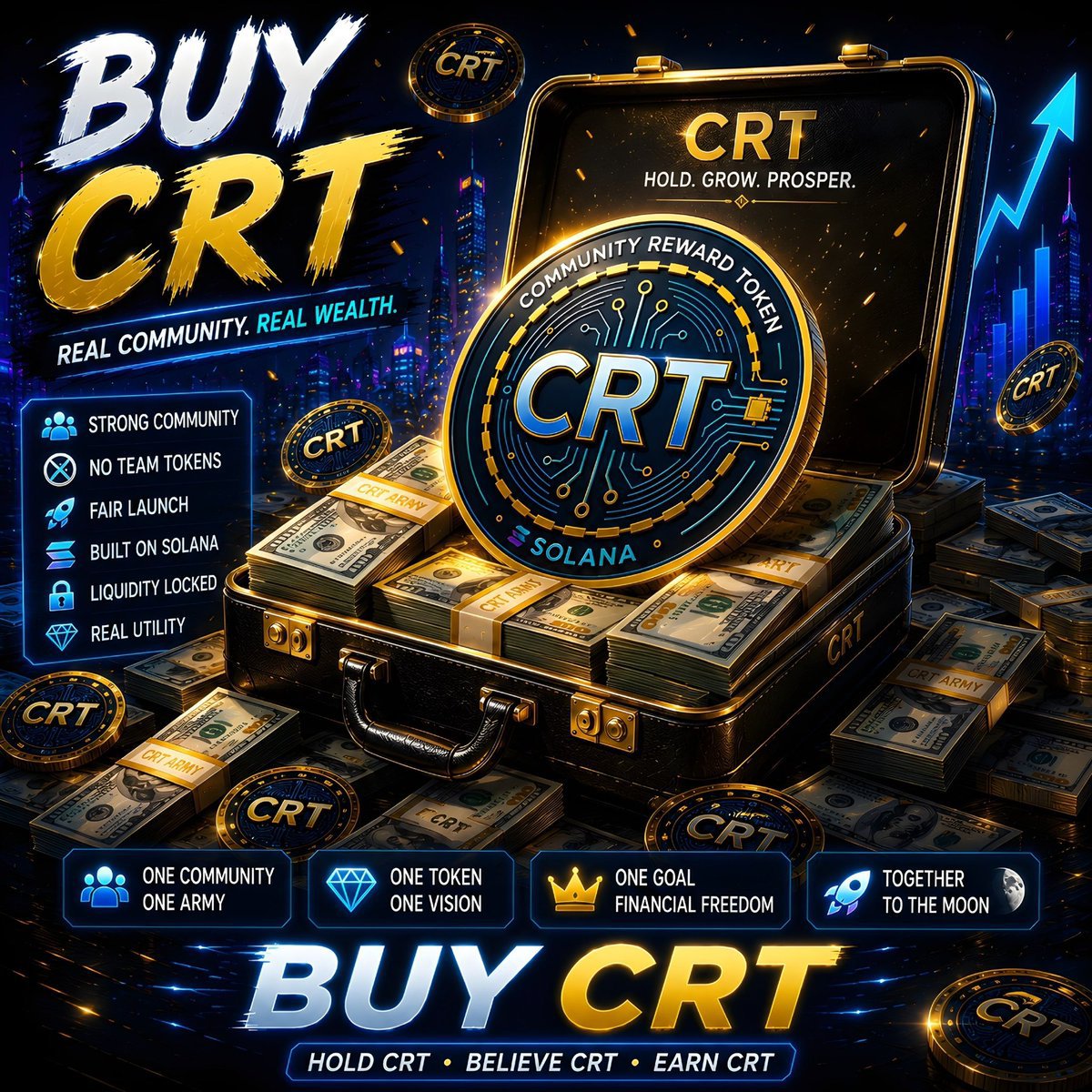 DeFiEmp_01's tweet photo. Why just hold when you can earn? 💎

@CRTSOLANA is building a community where holders share in the ecosystem's growth.

🤝 Community
📈 Growth
💰 RevShare

Join the community:
https://t.co/wLv8uLcetm https://t.co/G75ytGAYMT
