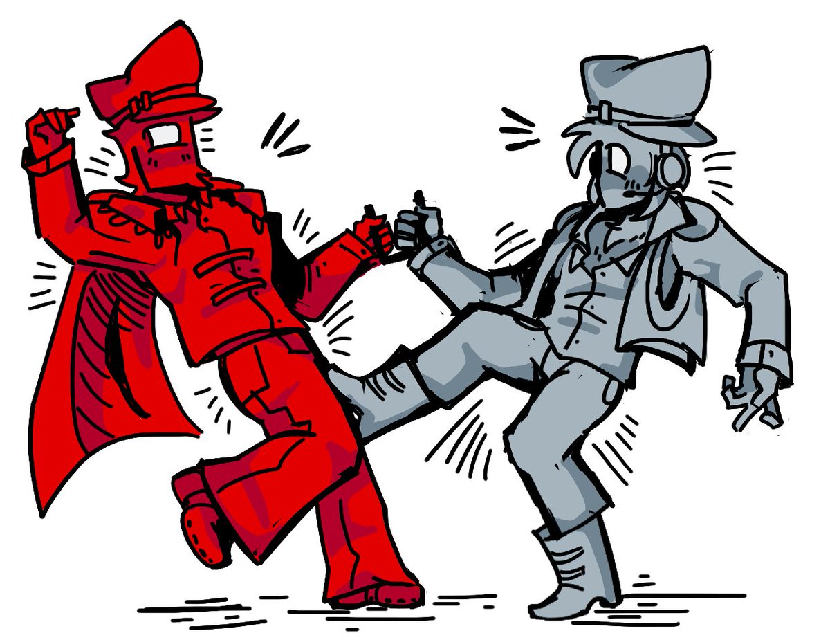 PEIADAX_'s tweet photo. ohhh it's the guy that never makes fully finished art. and my oc ig
#amongusshow #amongus https://t.co/dmlWEcKRUO