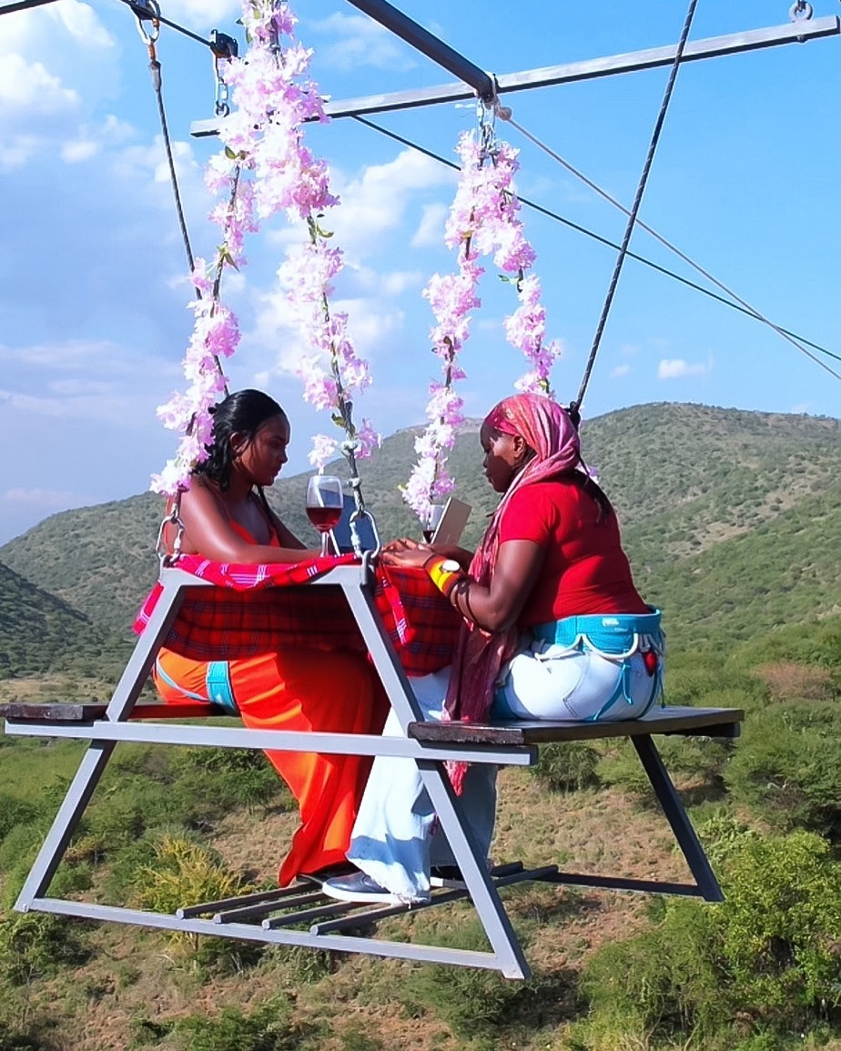 KenyaBuzz's tweet photo. Ready for your next adventure? 🌿

🧗 Take on the High Ropes Challenge at Nkasiri Adventure Park.

☁️ Enjoy wine with breathtaking views at Sky Café, 60m above the ground.

🎟️ Book both experiences now on Kenyabuzz - https://t.co/CsdtpT1dHD

#ExperiencesOfTheWeek #Adventure https://t.co/0FPsQbJJOF