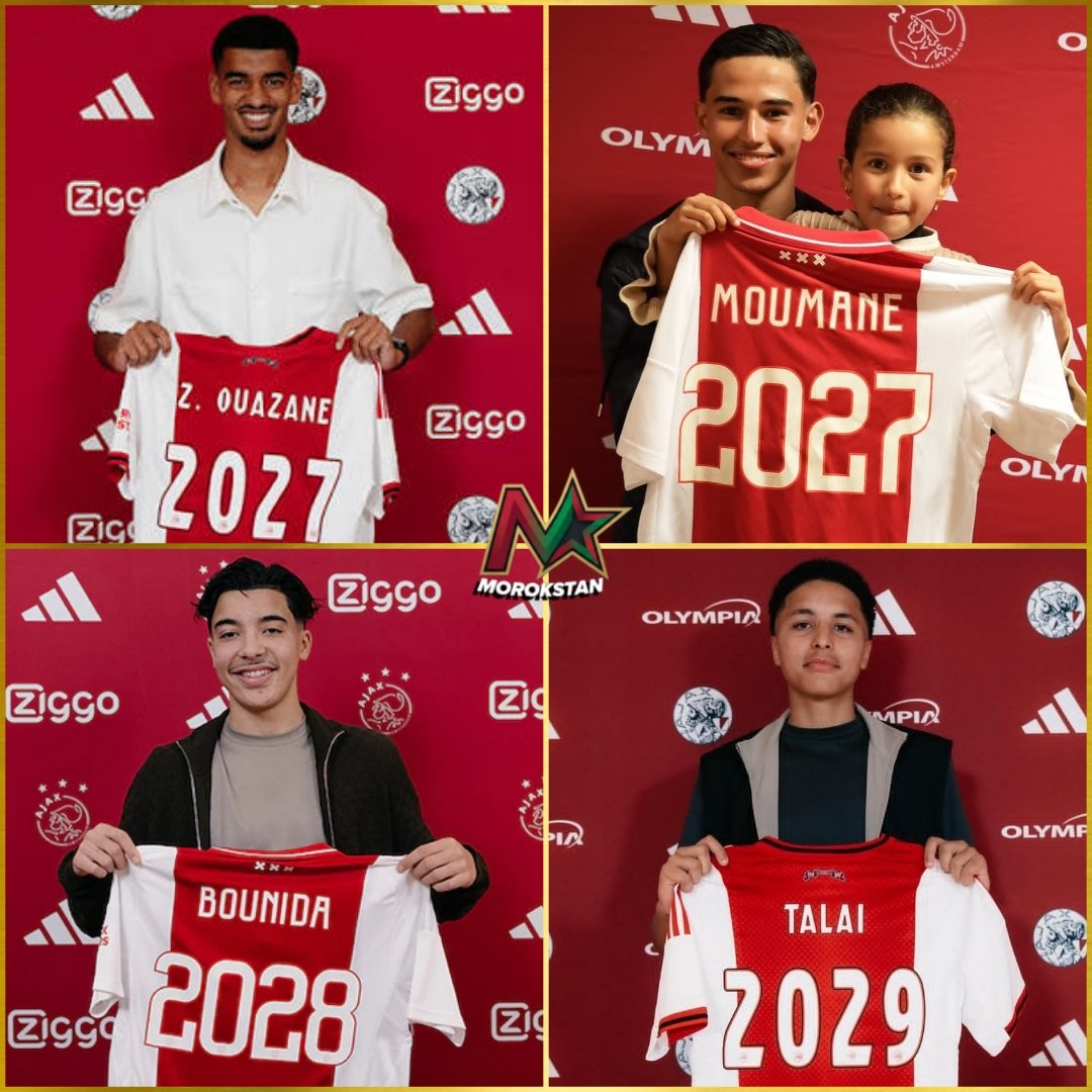 Moroccanspl's tweet photo. The Moroccan national team for the 2030 World Cup is currently being built in the Netherlands 🇲🇦🦁 https://t.co/ogt4ECdPb5