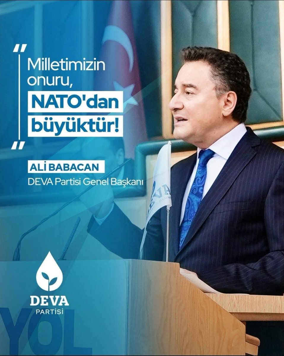 senolkrkmaz's tweet photo. Ali Babacan: Bizim milletimizin onuru, NATO'dan büyüktür! https://t.co/pC74iwe3jc
