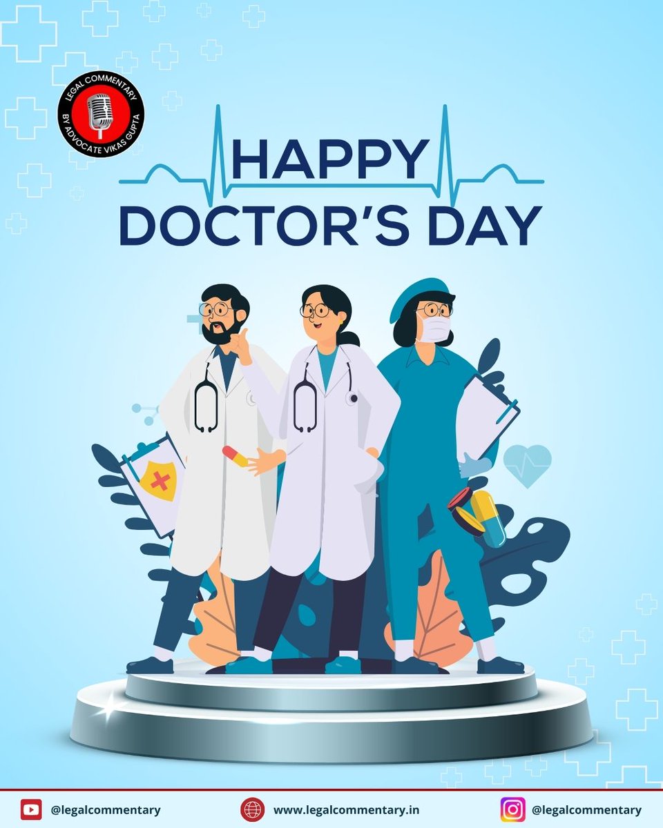 legalcomments's tweet photo. 🩺 Happy Doctor's Day! 💙

To every doctor, thank you for your dedication, compassion, and commitment to saving lives. Your care makes the world a healthier place.

#HappyDoctorsDay #DoctorsDay #HealthcareHeroes #MedicalProfessionals #Gratitude #legalcommentary https://t.co/HpMxinSVzK