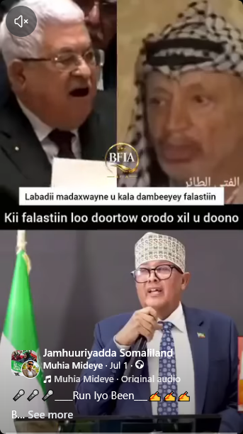 abduljibbar's tweet photo. Somaliland’s president Dr. Abdirahman Irro clarified the location of the Somaliland embassy in Jerusalem, distinguishing between west and east Jerusalem of 1967 border, in  response propaganda and alarmist rhetoric directed against Somaliland recognition by Israel in 2025. https://t.co/kYPeotFwtG
