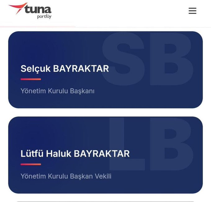 tiromaome's tweet photo. Tuna Portföy’den yapı olarak ümitliyim. Bana sorarsanız fonlarında  #tera modeli uygulayarak güzel yerlere gelecekler.

Ayrıca söylemek isterim ki Selçuk Bayraktar halk tarafından sevilen biri 🙂 Bu da fonları bir adım öne taşıyacak.

Ne dersiniz? İlk fonun adı #iha olur mu? 🙂 https://t.co/pwe3z66SCw