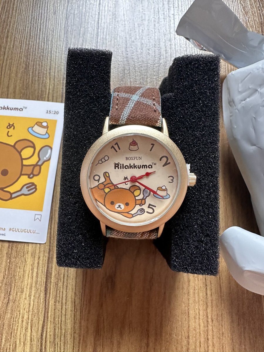 fairymclovin's tweet photo. นาฬิการิลัคคุมะ 🤎
จุ่มมา 450 ยังไม่เคยใส่ค่ะ 

ส่งต่อ 320 รวมส่ง ค่า 

#ตลาดนัดริลัคคุมะ #ตลาดนัดrilakkuma #ริลัคคุมะ #ตลาดนัดซานริโอ้ #ตลาดนัดsanrio  #ของเล่นมือสองญี่ปุ่น https://t.co/0eRjEX3S8E