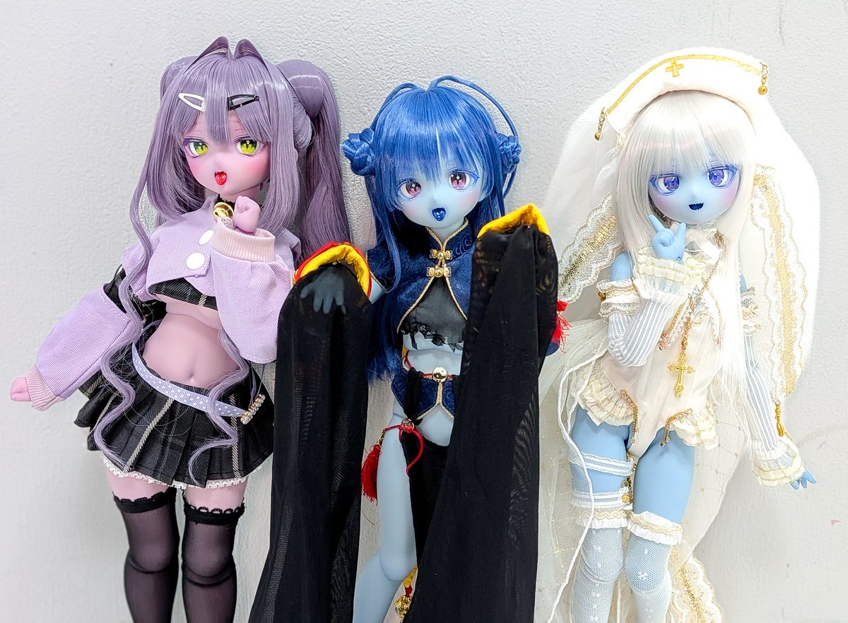 夏のアイドール東京にて 販売予定のコラボっ娘です！ ボディ＋カスタム