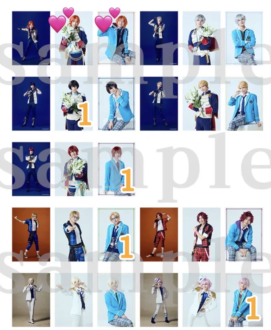 chisa__4's tweet photo. 【交換】 あんステ レクイエム Requiem from Knights 返礼祭 ランダムブロマイド

譲▶︎司 凛月 桃李 真

求▶︎レオ💕（返礼祭衣装>>制服）各1

7/1会場付近手渡し
または後日郵送
検索からもお声がけください。 https://t.co/7lbG7pR2SS