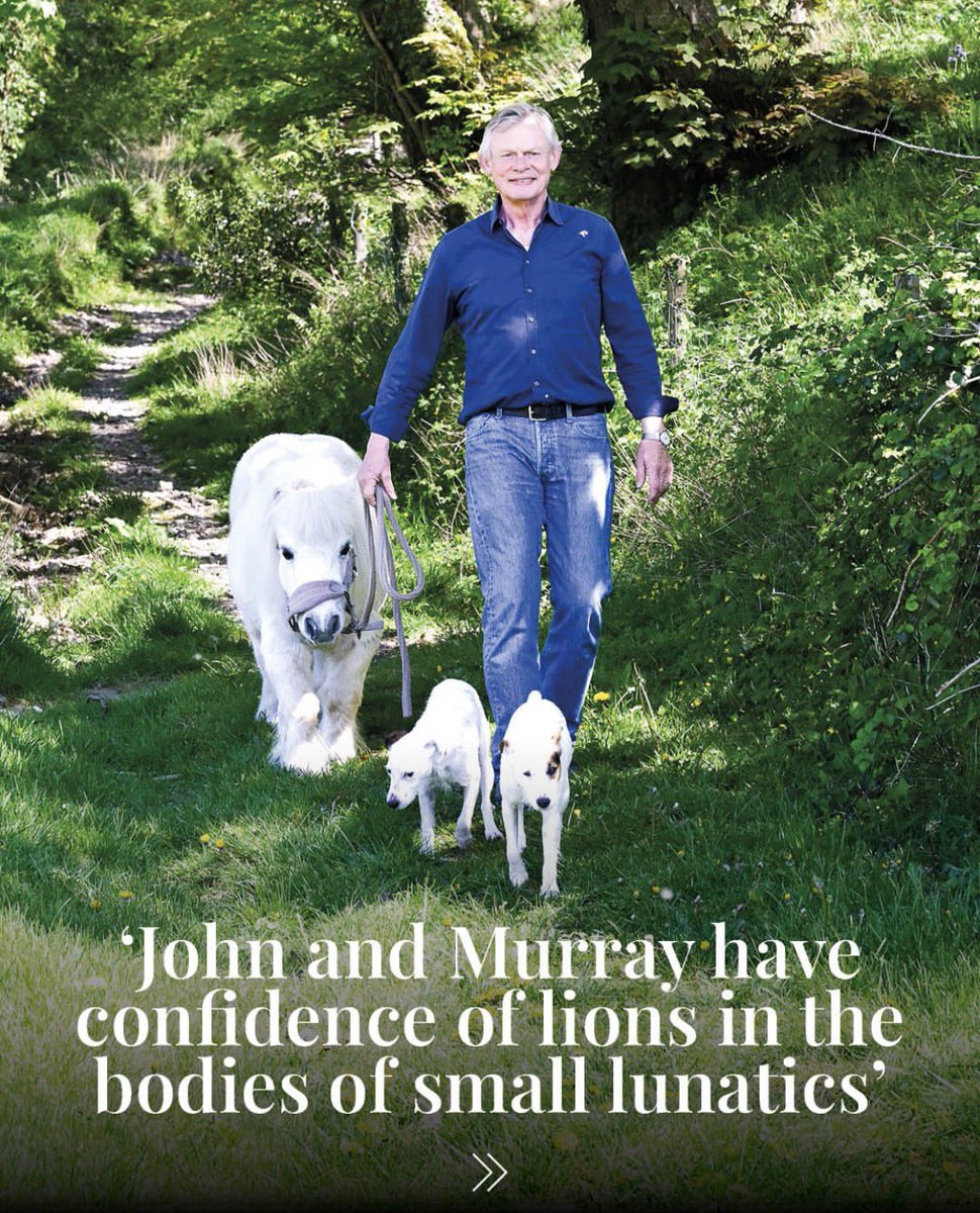 Docmartinclunes's tweet photo. I’m opening up about life on the farm, from caring for magnificent heavy horses to planning hilarious dog show antics and the joyful Buckham Fair in the Dorset countryside.🌅

Discover more of my Dorset life and local favourites in the latest issue of Dorset Magazine. #dorset https://t.co/rJcjhMPuAi
