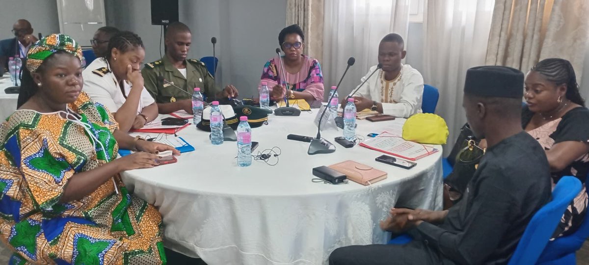 camyosfop's tweet photo. Good morning from Yaoundé.

Day Three of the Integrated Training on Weapons and Ammunition Management begins today with a focus on Physical Security and Stockpile Management. #BICC #AFRICANUNION #UNITEDNATIONPEACEBUILDINGANDPEACESUPPORT #RESCA #ATT #GERMANFOREIGNMINISTRY https://t.co/Rb4dOldyLN