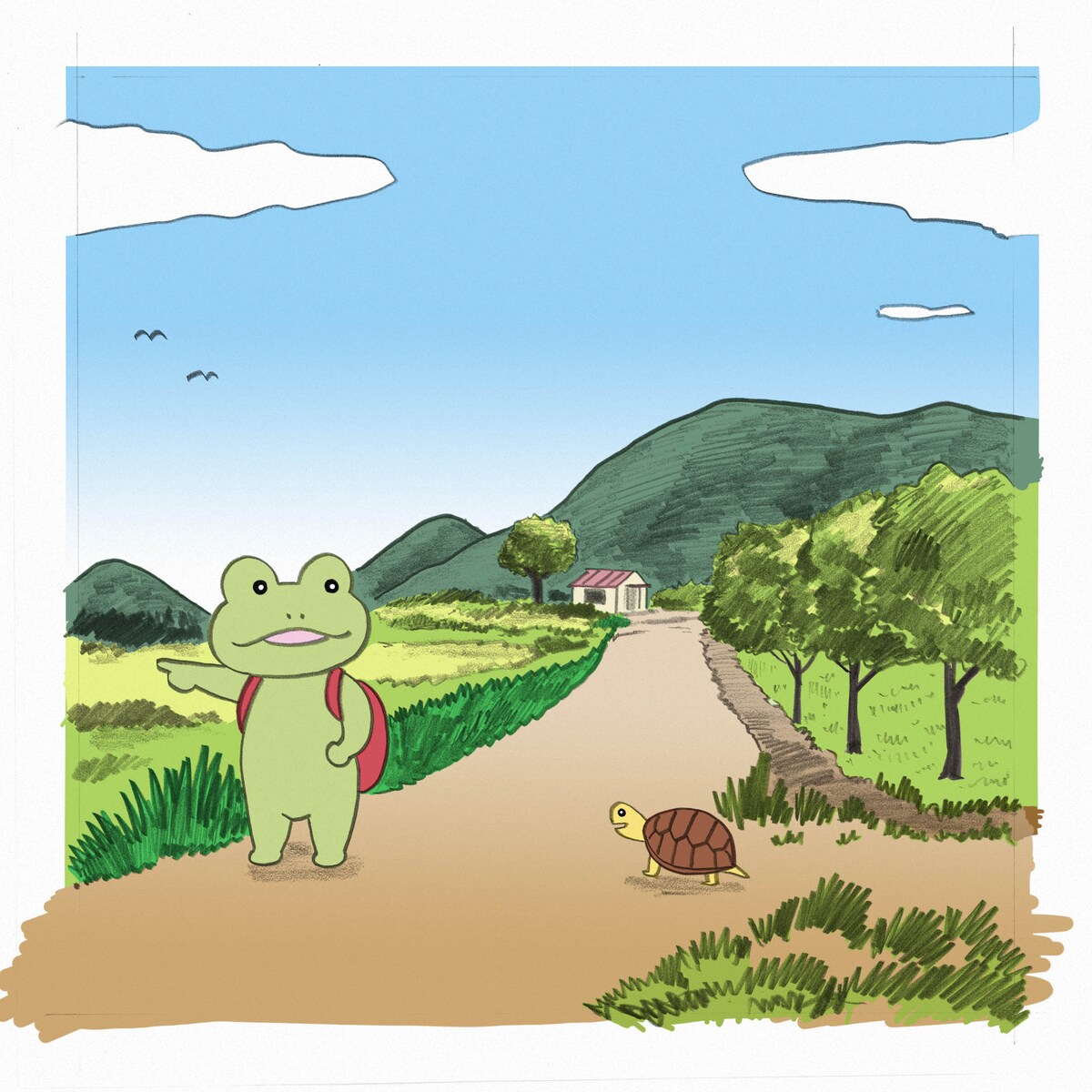 comic_natalie's tweet photo. いましろたかし絵本「あそこまでいってみよう」原画展が東京・神泉で

「完本 化け猫あんずちゃん」の扉絵や、坂本慎太郎からの推薦コメントも（コメントあり）

https://t.co/4vKsxjLeUf

#いましろたかし https://t.co/E4V8fWYzbl
