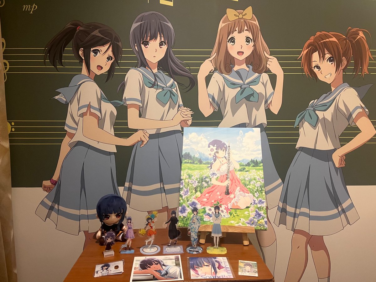みぞれお誕生日おめでとう🎂🎊 リズと青い鳥で自分の中の青い鳥を