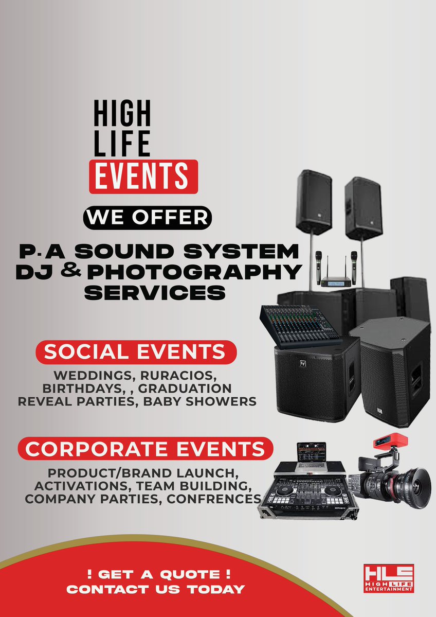 Yooh_Murphy's tweet photo. @EddieMutisya July &amp; August Open For Bookings For Corporate, Weddings, Birthdays, Ruracios, Product Launch &amp; Private Events.

#HighLifeIsTheLifestyle https://t.co/n8VMQRWGXC