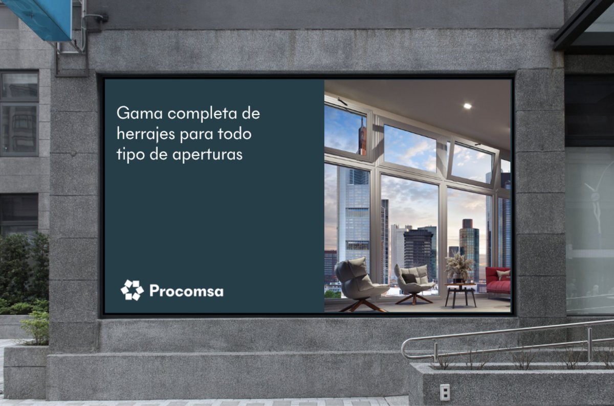procomsaoficial's tweet photo. 🪟 Soluciones para cada tipo de apertura.
⚙️ En #Procomsa contamos con #tecnología para #cerramientos diseñada para responder a las diferentes exigencias de cada proyecto, ofreciendo soluciones adaptadas a distintos sistemas de cierre, apertura, acceso y evacuación de edificios. https://t.co/pWArAi5WsN