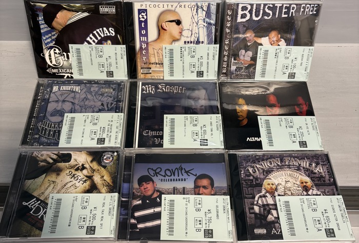 7/1(水)中古入荷♢CHICANO GANGSTA RAP CD入荷情報♢ CHICANO GANGSTA