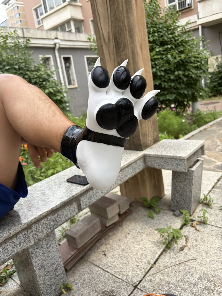 Xielmilano's tweet photo. pawsocks with latex stirrups
爪袜配袜蹬 https://t.co/SXbTDAoF7y