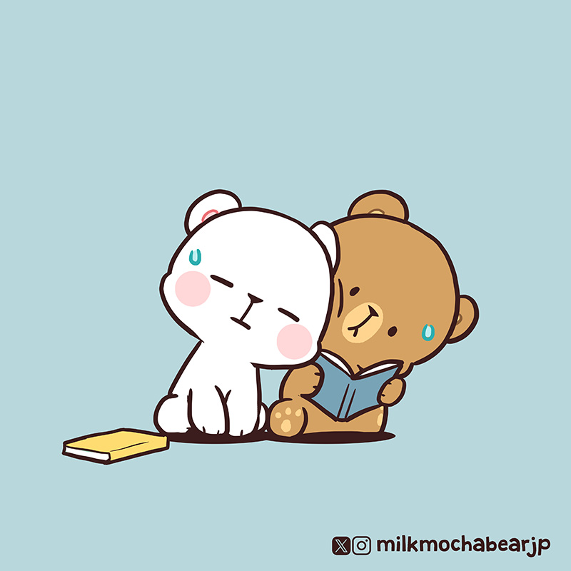 milkmochabearjp's tweet photo. 📚🥱🥱 ̖́-

#milkandmocha
#milkmochabear
#ミルモカ https://t.co/Pa3gYUpY7s