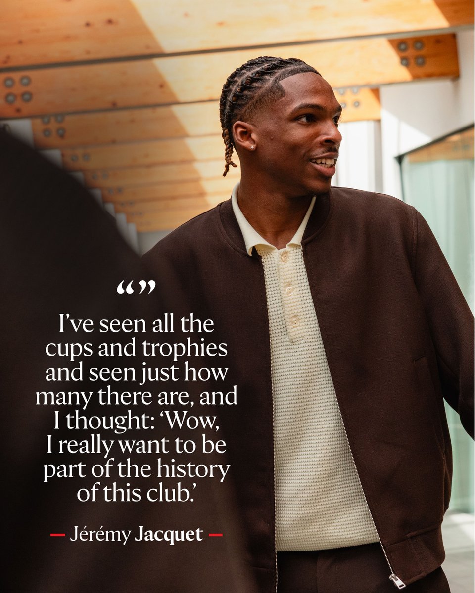 LFC's tweet photo. Jacquet's first words at the club 🗣️