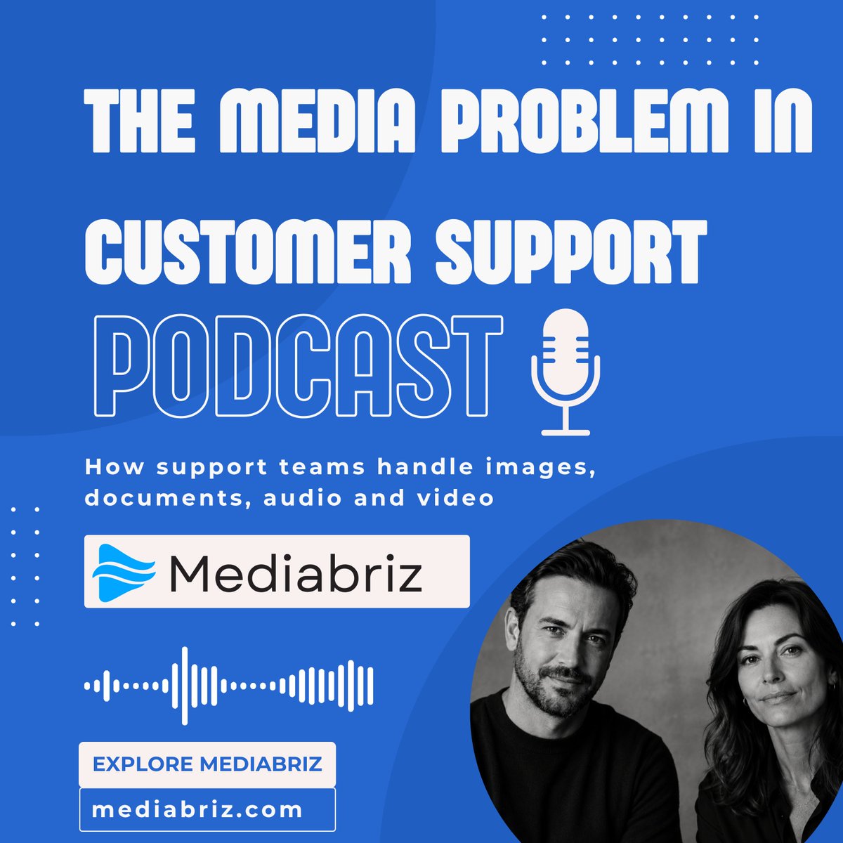 mediabriz's tweet photo. Customer conversations are changing.

Customers now share images, documents, audio, video, and more, not just messages.

In the first episode of Customer Experience Conversations, we discuss what this means for contact centers.

🎙️ Watch here: https://t.co/0Tx8h8em1J https://t.co/QgAcqWZMTw