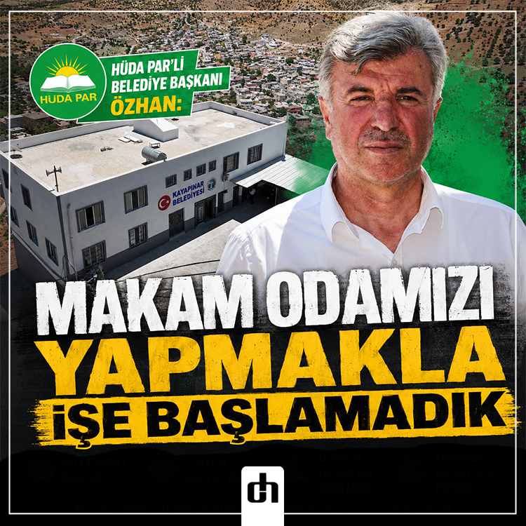 Dogruhaber's tweet photo. HÜDA PAR'lı Belediye Başkanı Özhan: Makam Odamızı Yapmakla İşe Başlamadık https://t.co/ICXZHsuoOn https://t.co/E8FI2HJwrL