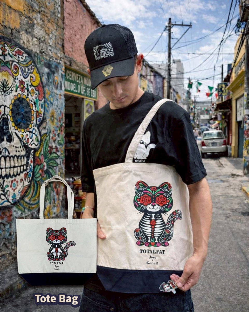 Jose_TOTALFAT's tweet photo. Jose birthday
今年はGoneRとコラボします！！

Jose x GoneR "CAT"
今回はキッズTに加えてトートバッグ、アクリルキーホルダーも発売。
アイテム注文者には枚数限定でオリジナルステッカーをプレゼント！

注文期間:7/4(土)0:00〜7/11(土)23:59

GoneR Online Shop ↓↓
https://t.co/yHkl7VGnwh https://t.co/WSmUvrHovI