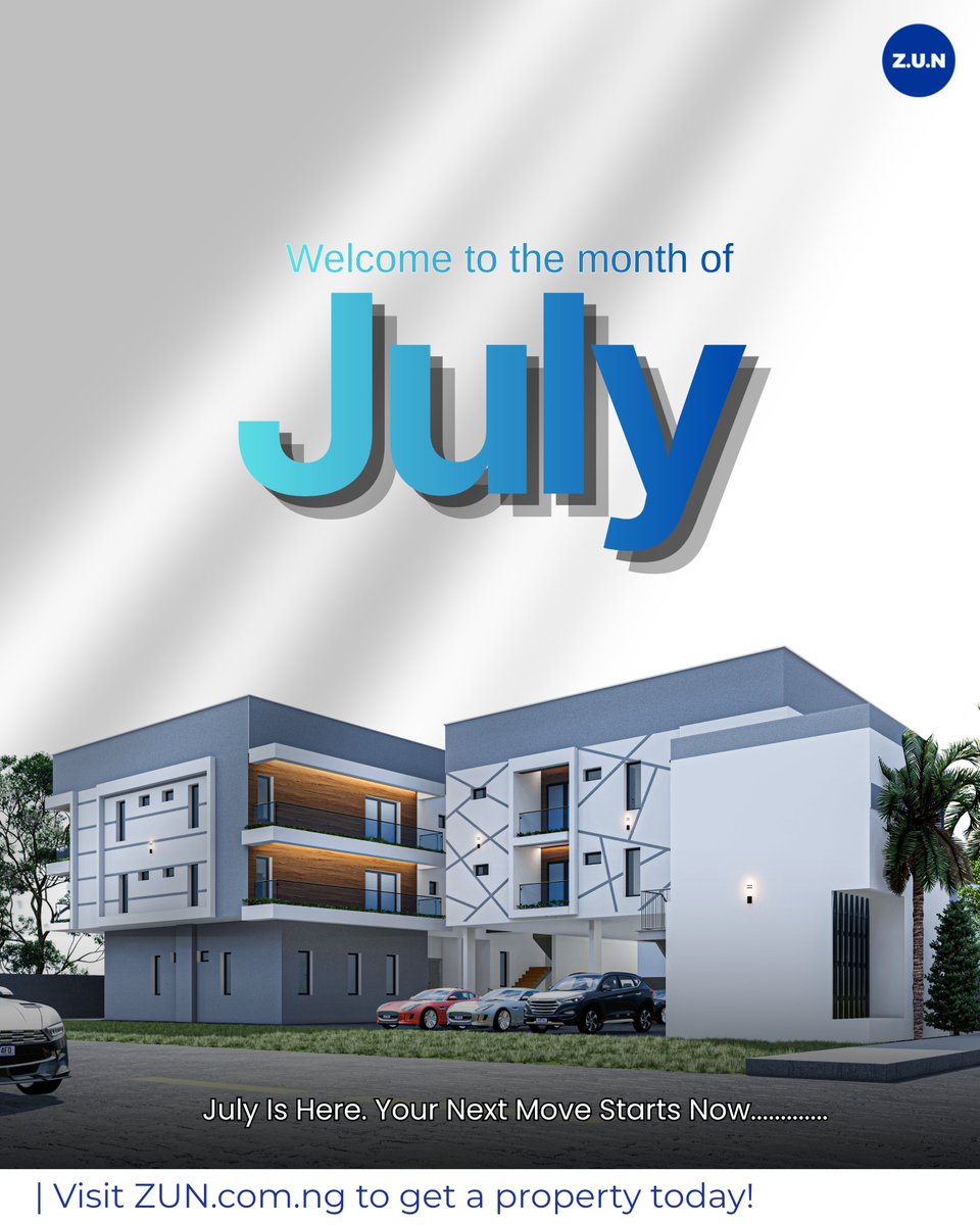 ZUNhomes's tweet photo. Cheers to a fresh start and new possibilities! ✨ Happy New Month. May this month be filled with growth, success, and countless reasons to smile https://t.co/Bm6UOhQUIY