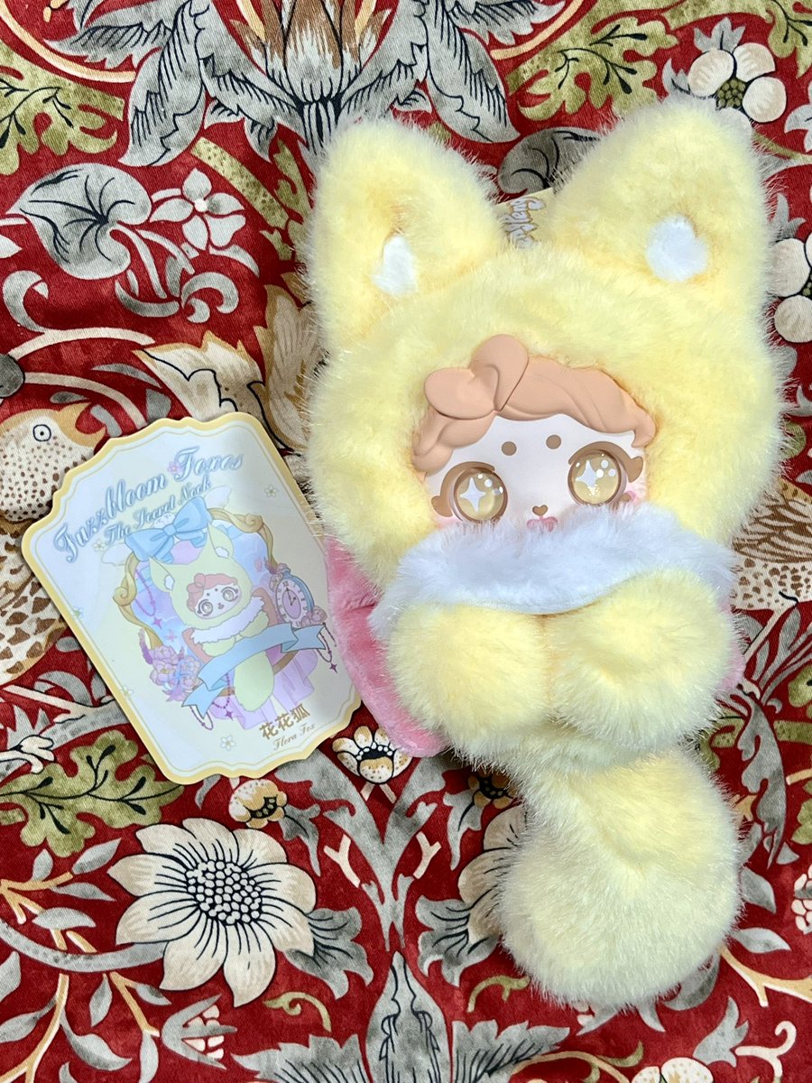 rikopi0310's tweet photo. 株式会社nomad's様(@nomads202308)の抽選で、PENGPENGドキドキちゃん 花ふわ狐―秘境シリーズをプレゼントいただきました。花花狐ちゃんが出ました！かわいい〜🌼 黄色が大好きなので、この子が来てくれてうれしいです。ありがとうございます☺️
#pengpeng 
#ドキドキちゃん https://t.co/SN1zQ8wjUa