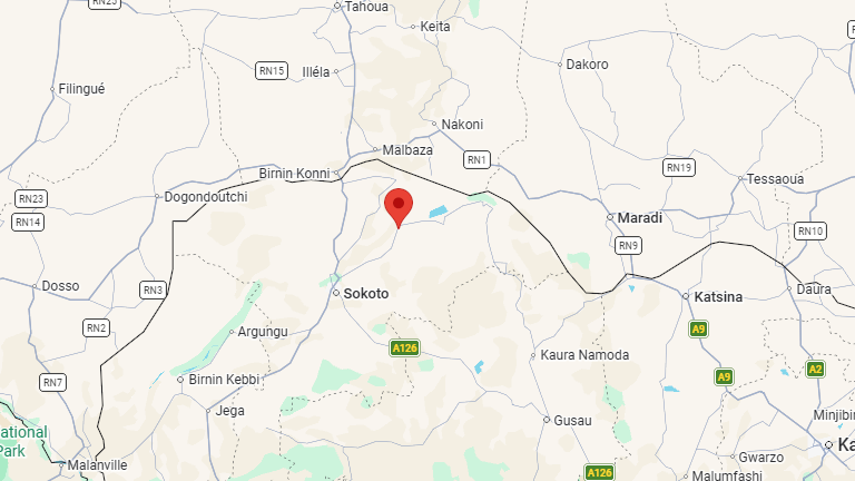 TracTerrorism's tweet photo. Suspected #Bandits Storm #Imams Office and Conduct Two-Hour Raid Rustling Livestock and Killing Islamic Cleric & 3 Others & Abducting 8, in Kuda-Kuda Village, #Goronyo LGA, #Sokoto State, #Nigeria
Read more: https://t.co/wDez4oz2kq https://t.co/DYUbVPjyG4