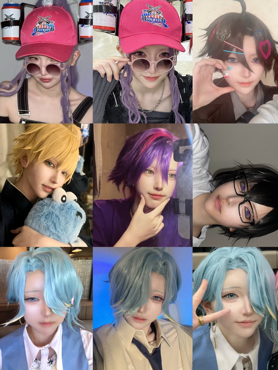 liz_cos2's tweet photo. cos 上半期まとめ❕
6キャラやりましたദ്ദി- ·̫ - ̳^
下半期もいっぱい遊んでください!!!
#2026年上半期コスプレ総決算 https://t.co/6nQc6ZEC9t