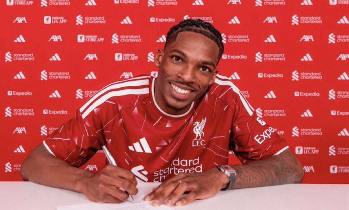 AnfieldSector's tweet photo. Jeremy Jacquet: 

“I’m very excited. For me it’s a big dream, it’s a big dream. A big club like Liverpool is a big dream for me.” https://t.co/HoG3gRlts4