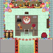 SapxTi_St's tweet photo. 【店舗外観】 皆様、こんばんは。店舗外観の事務所のお誕生日verを作成いたしました。HPのテンプレート配布のページからもダウンロードできます。ぜひご利用ください。 #さぷタイStreet https://t.co/BCZsd7IYe0