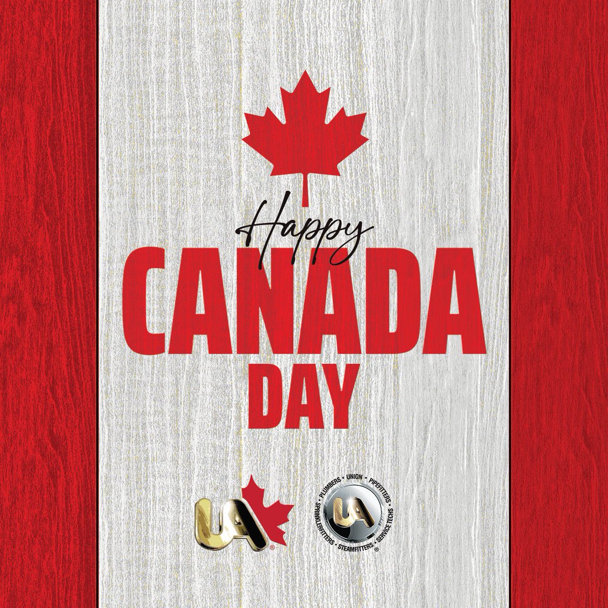 UAPipeTrades's tweet photo. Happy Canada Day from the UA General Officers! https://t.co/MHlr5SqUyz